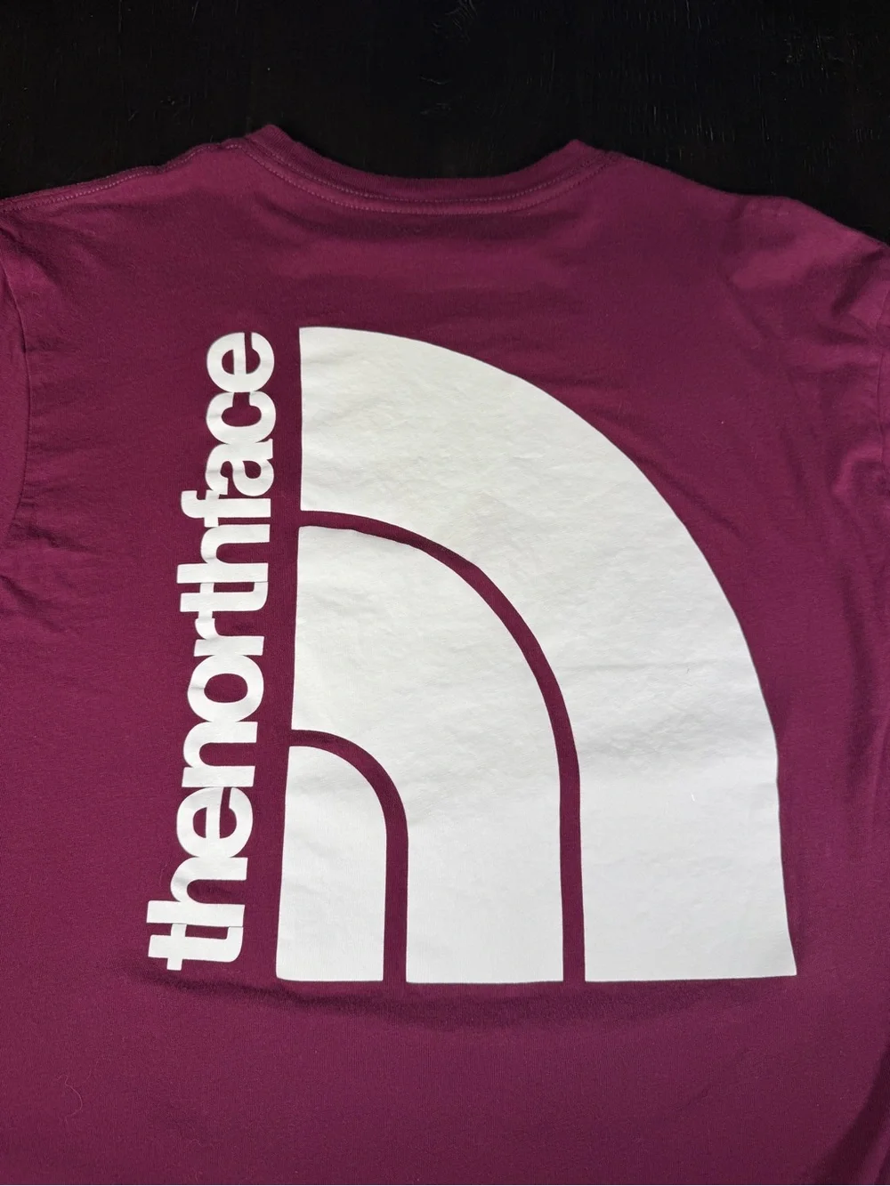 The North Face Maroon Logo T-Shirt